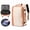Beige, variant on Fegat Vacuum Backpack for Travel,New Upgrade 60L Expandable Compression Bag with One-Button,Pump & TSA Lock,Vacuum Seal Backpack Flight Approved,Carry on Backpacks for Travel Business