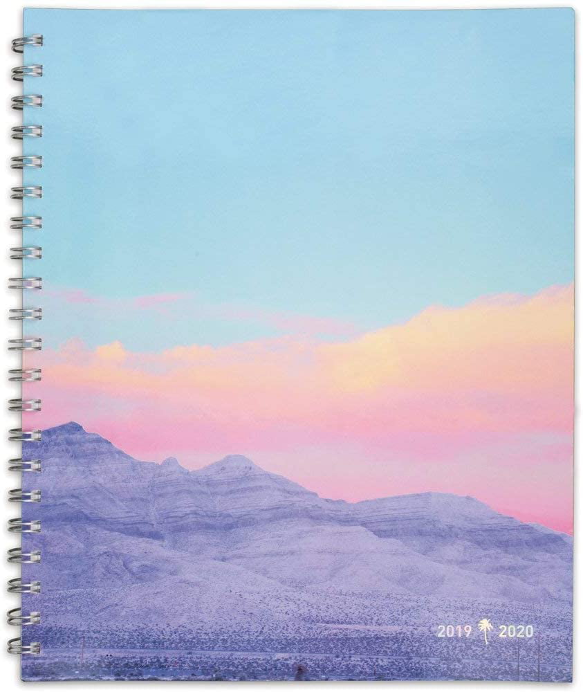 8-1/2 x 11 Large Desert Mountain Sunset Matt Crump 2019-2020 Academic Year Weekly & Monthly Planner MC102M-905A