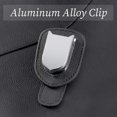 thumbnail image 3 of Paquete de 2 soportes para gafas para visera de coche, montura para gafas de sol con clip para tarjeta de entrada para coche kaili Sencillez, 3 of 5