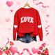 thumbnail image 4 of TaTaai Hoodies Shirts for Women Early Fall Long Sleeve Tops Vintage Graphic Outfits Tops Fashion Pullover Tees Gift, 4 of 5