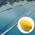 thumbnail image 2 of MYG 5pcs Fishing Net Buoys Pool Line Buoy Float Anti-collision EVA Elastic Rope Buoy, 2 of 3