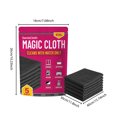 thumbnail image 3 of 5PCS Magic Cleaning Cloth Reusable, Thickened Microfiber Rags | Lint Free cloth for Glass Windows Mirrors Cars, Microfiber Towels for Kitchen Countertop Housekeeping, 3 of 4