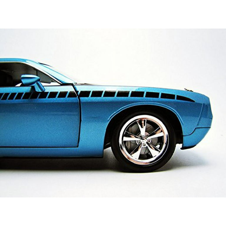 HW61/Hemiヘミ Cudaクーダ Conceptコンセプト 1/18 絶版 Highway 61 1/18 'Cuda Concept B5 Car - Blue w/Black AAR Stripe