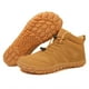 thumbnail image 1 of Zapatos Descalzos Caña Alta Botas Nieve Descalzas Térmicos Antideslizantes para Viajes Al Aire Libre (Caqui 36), 1 of 9