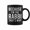 Black, variant on Because Im The Rabbi Thats Why Jewish Purim Hebrew School Coffee Mugs