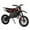 Red, variant on AQMD Professional 49cc 2-Stroke Youth Dirt Bike - High Weight Capacity 330LBS, Hydraulic Suspension, Front & Rear Disc Brakes, 10" Off-Road Tires, 25MPH (Green)