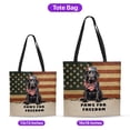 thumbnail image 5 of Freedom Paws Patriotic Labrador Retriever Vintage Memorial Day All Over Print 3D Canvas Tote Bag Lab Dog Lover Gifts Reusable Handbag - 12006, 5 of 5