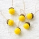 thumbnail image 2 of ¡Compra Ahora y Ahorra!, Bellotas de fieltro con tapa de bellotas naturales Akmoler, 2 of 9