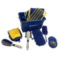 thumbnail image 1 of Michelin Kit complet de lavage/séchage de voiture 11 pièces, ensemble de nettoyage automobile haut de gamme avec serviettes et brosses, 1 of 9