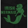 thumbnail image 2 of St Patrick's Day Irish Mermaid Hoodie Sweatshirt Women Brisco Brands L, 2 of 5