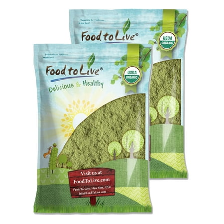Organic Broccoli Powder, 16 Pounds — Non-GMO, Raw, Vegan, Kosher — by Food to Live