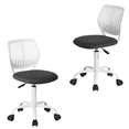 thumbnail image 4 of Homy Casa 2 Packs Compact Rolling Desk Chair for Student, 4 of 9