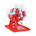 thumbnail image 2 of MERIGLARE Machine à Balles de Loto Adultes Soirée de Jeu Vacances Jouet Ami Machine de Bingo Joueur Balles Rouges Bleues, 2 of 9