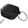 thumbnail image 3 of ELEHOLD for Airpods 4th Gen Case,Military Thin Fit Rugged Sport Hard Full Protective Shockproof Case with Keychain for Airpods 4th Gen,Gray, 3 of 8