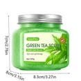 thumbnail image 4 of Xihbxyly Exfoliante de Té Verde, Exfoliante Corporal Limpiador, Ingredientes Naturales Hidratantes, Aroma Herbal Aromático, Rutina de Ducha, Todo Tipo de Piel, Refrescante Experiencia de Spa., 4 of 7