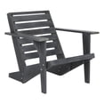 thumbnail image 4 of Safavieh Lanty Outdoor Patio Adirondack Chair - Dark Slate Grey, 4 of 10