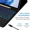 thumbnail image 3 of Funda con teclado BQSS para iPad Air de 13 pulgadas, M3 M2 y iPad Pro de 12,9 pulgadas, 3 of 8