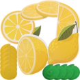 thumbnail image 3 of 10 Sets Lemon Party Decorations Lemon Hanging Swirl Decorations Ceiling Swirl, 3 of 3