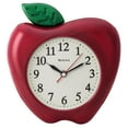 thumbnail image 2 of Westclox 10" 3D Apple Wall Clock, 2 of 2