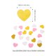 thumbnail image 5 of KAKOWELY 10 piezas de pancartas decorativas con forma de corazón para fiestas, adornos para fiestas, suministros para fiestas, 5 of 5