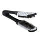 thumbnail image 2 of Peine para alisar el cabello Healifty, cepillo de cerdas de jabalí, cepillo de hierro calentado para peinar el cabello (rojo) Adepaton 220175-2, 2 of 7