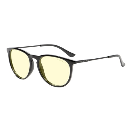 GUNNAR Menlo - Glasses - for computer - medium-large - full rim - frame: onyx - lens: clear