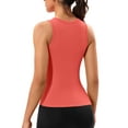 thumbnail image 5 of Sociala Womens Sleeveless Ribbed Tank Tops Full Back Sport Tops, 5 of 6