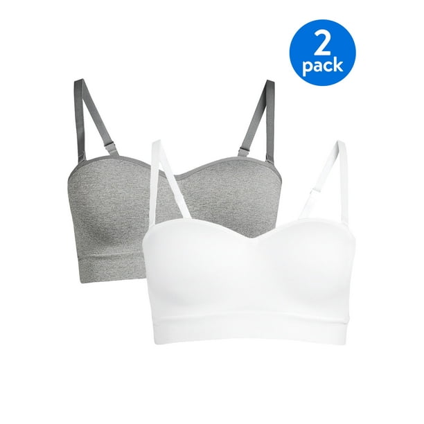 No Boundaries No Boundaries Juniors' Seamless Wireless Bandeau Bra