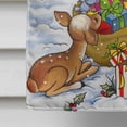thumbnail image 4 of Carolines Treasures APH5444CHF Christmas Santa Claus handing out presents Flag Canvas House Size  Large multicolor, 4 of 4