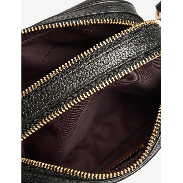 Coach double deals zip camera bag