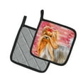 thumbnail image 2 of Caroline's Treasures Yorkshire Terrier Love Pair of Pot Holders, 2 of 2