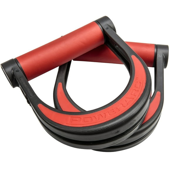 Lifeline USA Exercise Fitness Training PowerArc Handles - Black/Red