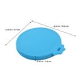 thumbnail image 2 of BESTYASH 3 Pcs Couvercles de Boîte pour Nourriture de Chat, Stockage Scellé Réutilisable en Silicone Bleu Ciel, 2 of 8