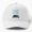 White, variant on This Dad Loves DJ'ing Baseball Cap, DJ Musician Fathers Day Gift Hat Style
