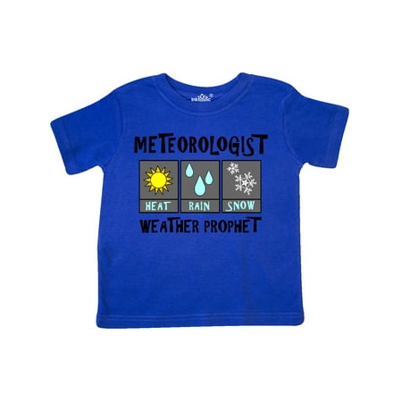 

Inktastic Meteorologist Weather Prophet Gift Toddler Boy or Toddler Girl T-Shirt