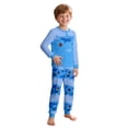 thumbnail image 3 of WAYUTE Girls Pajamas Fall 2 Piece Home Outfit for Kids Long Sleeve Cartoon Print Top and Jogger Pants Comfort Soft Lined Pjs Sleepwear Casual Daily Wear,Multicolour,Size 9 Y-10 Y, 3 of 4