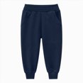 thumbnail image 4 of Pants For Boys 1-7 Years Tiddler Kids Baggy Sweatpants Wide Leg Pants Fall Winter Workout Athletic Pants Kids Sweatpants Size 4-5 Years, 4 of 4