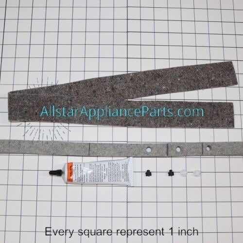 GE Dryer Front Drum Bearing Slide & Seal WE3X78