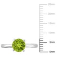 thumbnail image 2 of Everly Women's Peridot Sterling Silver Ring, 2 of 8