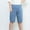 Light Blue, variant on Soft Shorts for Women Elastic Brown High Waist Solid Bermuda Shorts Women Leggings 5x