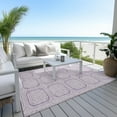 thumbnail image 6 of Addison Rugs Chantille Indoor/Outdoor Transitional Geometric Lavender Washable Rectangle Rug, 10' x 14', 6 of 6
