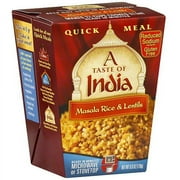 A Taste Of India Masala & Lentils Rice, 6 oz (Pack of 6)