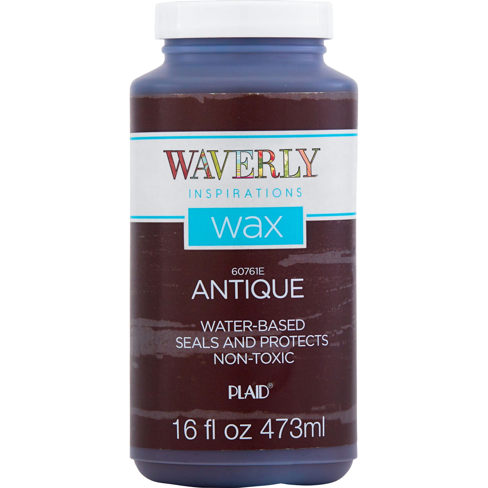 Waverly Inspirations 60761E Chalk Paint Wax, Matte, Antique, 16 fl oz