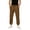 j-Brown13939, variant on Boys Pants Casual Solid Color Durable Joggers With Zipper Ankle Length Loose Fit Sports Trousers Soft For Comfortable Play Wear Pants,Black,5-6 Years