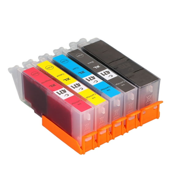 Ink Cartridges Replacement,5Pcs Ink Cartridges ABS Ink Cartridges Printer Cartridges Modern Innovation