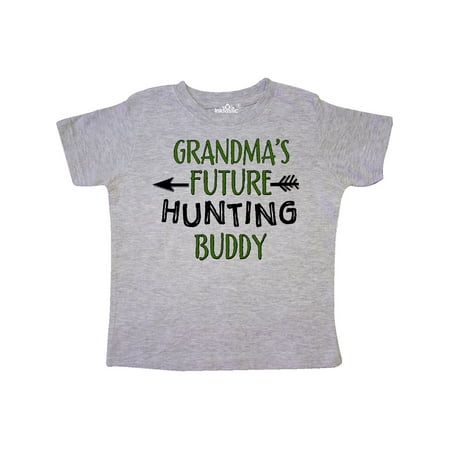 

Inktastic Grandmas Future Hunting Buddy Gift Toddler Boy or Toddler Girl T-Shirt