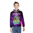 thumbnail image 4 of Scooby Doo Hooded Hoodies for Girls Boys, Kids Pullover Hooded with Pocket, Casual 3D Print Long Sleeve Sweatshirt Hoodies, 4 of 6