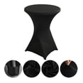 thumbnail image 2 of Nappe Ronde Extensible 80cm pour Tables de Banquet Mariage Cocktail, 2 of 6