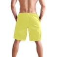 thumbnail image 2 of joogoo Men's Swim Trunks Yellow Beach Shorts with Pockets 2XL, 2 of 6