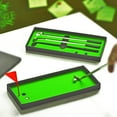 thumbnail image 5 of Golf Pen Set, Mini Desktop Golf Ball Pen Gift Set with Putting Green,Flag,3 Golf Clubs Pens & 2 Balls, 5 of 5